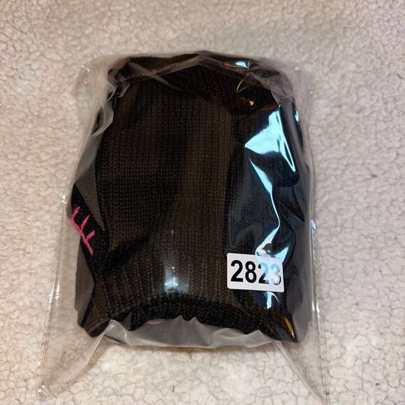 Longaberger BellePoint Vintage Small Black Pink Flower Basket Sweater Vest EUC - Picture 10 of 10